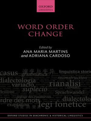 cover image of Word Order Change